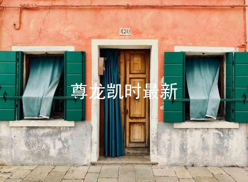尊龙凯时最新